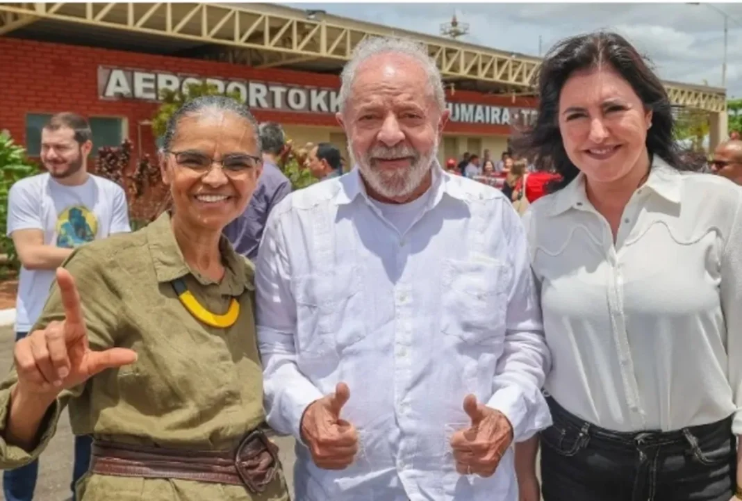 LULA, simone TEBET. MARINA