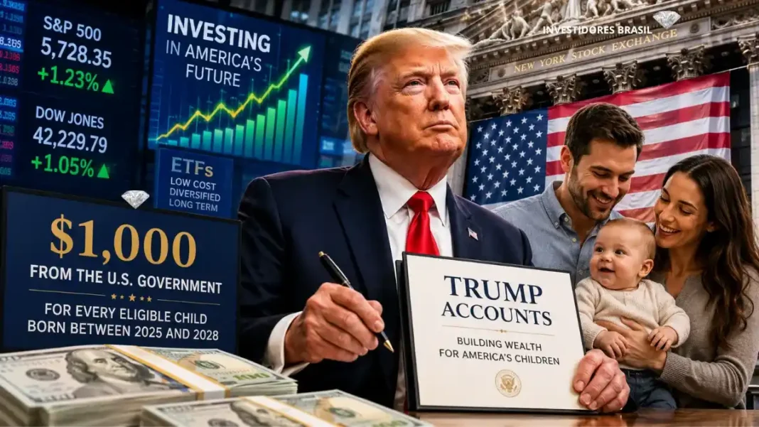 trump, trump accounts, investimento