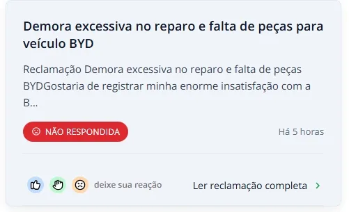 BYD RECLAME AQUI