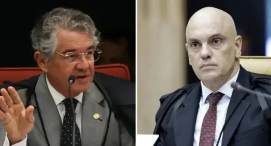 Marco Aurélio Mello e Alexandre de Moraes