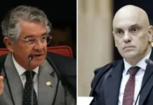 Marco Aurélio Mello e Alexandre de Moraes