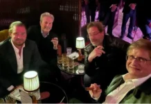 PF encontra foto do Procurador da República, Gonet e Vorcaro em noite de charutos e uísque em Londres; imagem amplia pressão sobre atuação do PGR no caso Master paulo gonet, pgr