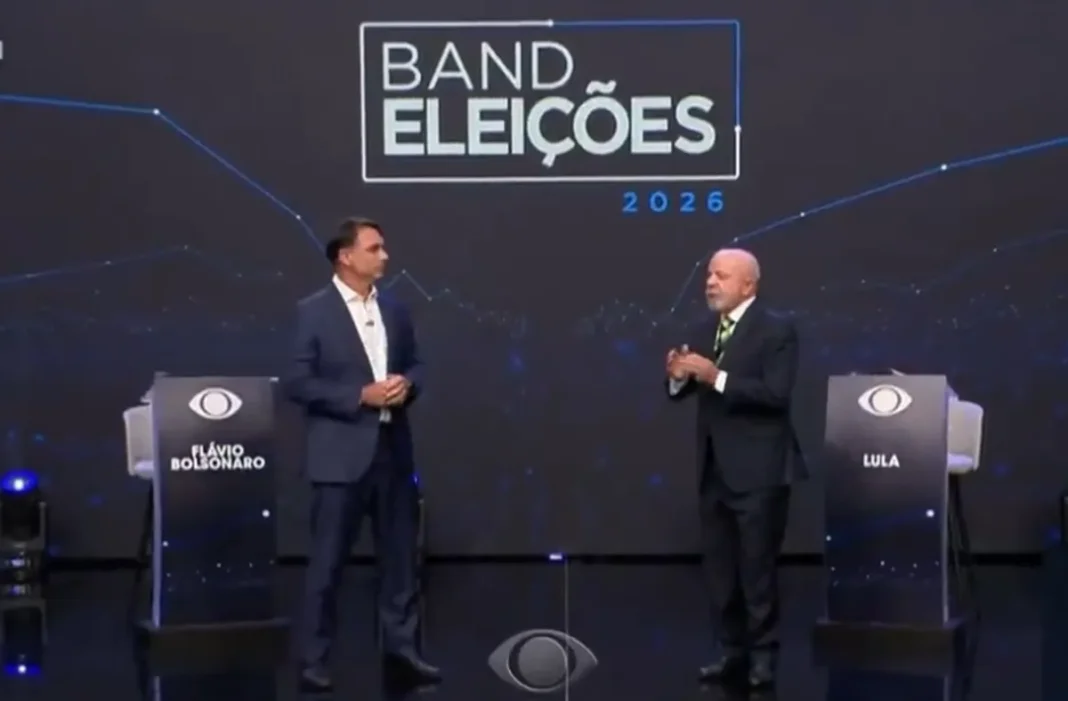 debate da Band, Flávio e Lula