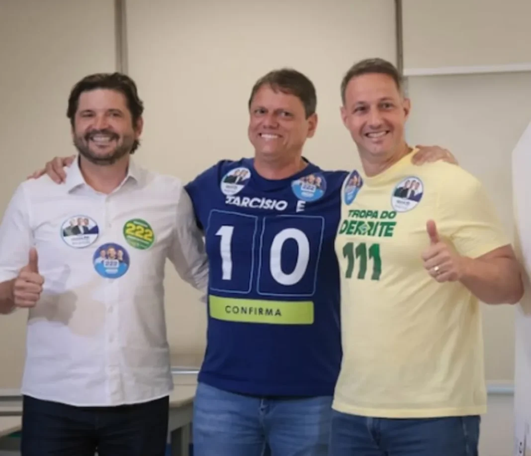 derrite, tarcísio, andré do prado